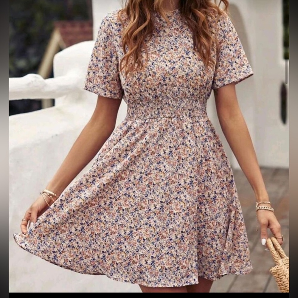 Floral dress size S